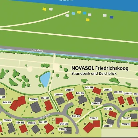 Friedrichskoog-strandpark 10 Feriehus *
